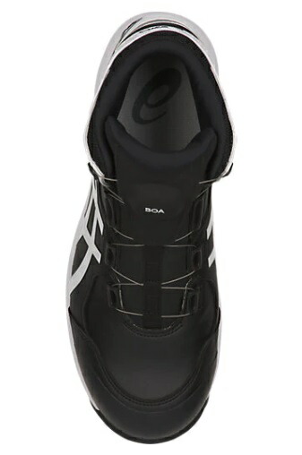 アシックス 安全靴 ウィンジョブ CP304BOA 1271A030 001 ブラックxホワイト セーフティーシューズ ウィンジョブR